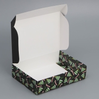 Коробка подарочная новогодняя складная &laquo;Веди себя хорошо&raquo;, 21 х 15 х 5 см, Новый год