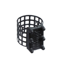 Груз-кормушка металлическая X-FEEDER ME GRUNT M PERFO, цвет Matt Black, 50 г, 28 мл Груз-кормушка металлическая X-FEEDER ME GRUNT M PERFO, цвет Matt Black, 50 г, 28 мл