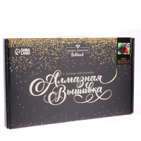 Алмазная мозаика с полным заполнением на холсте &laquo;Букет&raquo;, 22 х 32 см