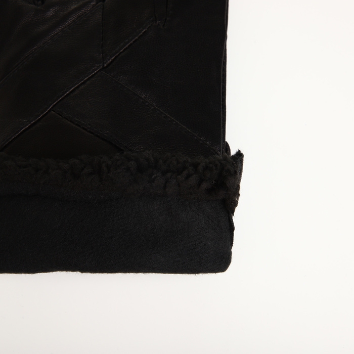 Перчатки женские, размер L, с утеплителем, цвет чёрный Перчатки женские, размер L, с утеплителем, цвет чёрный