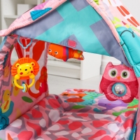 Развивающий коврик &laquo;Тропинка к дому&raquo;, с дугами, 73х73х0,5