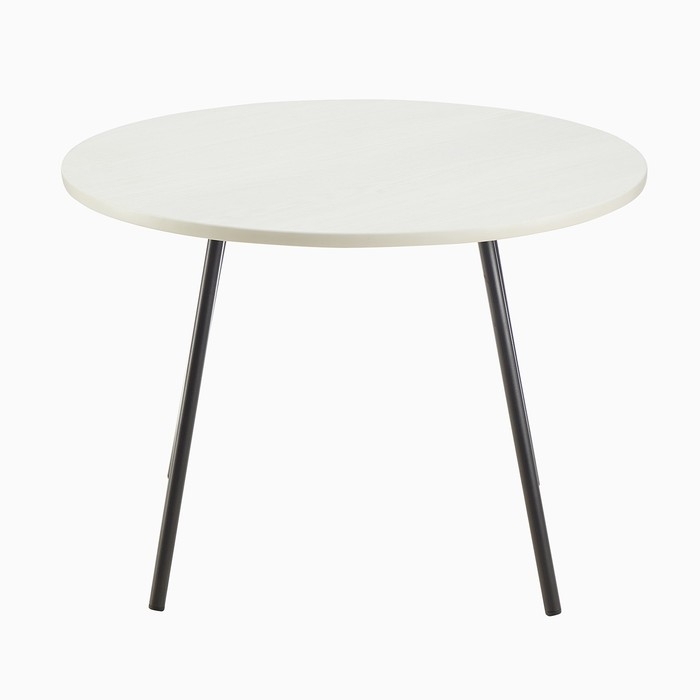 Журнальный столик &laquo;Стандарт&raquo;, Ясень белый, d=650 мм