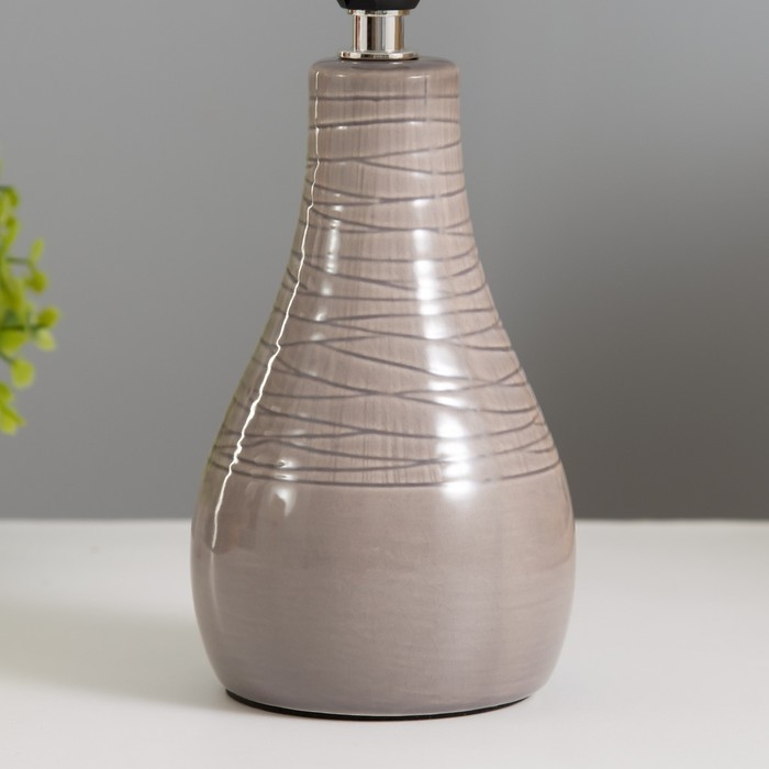 Настольная лампа Настольная лампа "Реймс" Е14 40Вт светло-серый 17х17х32 см RISALUX