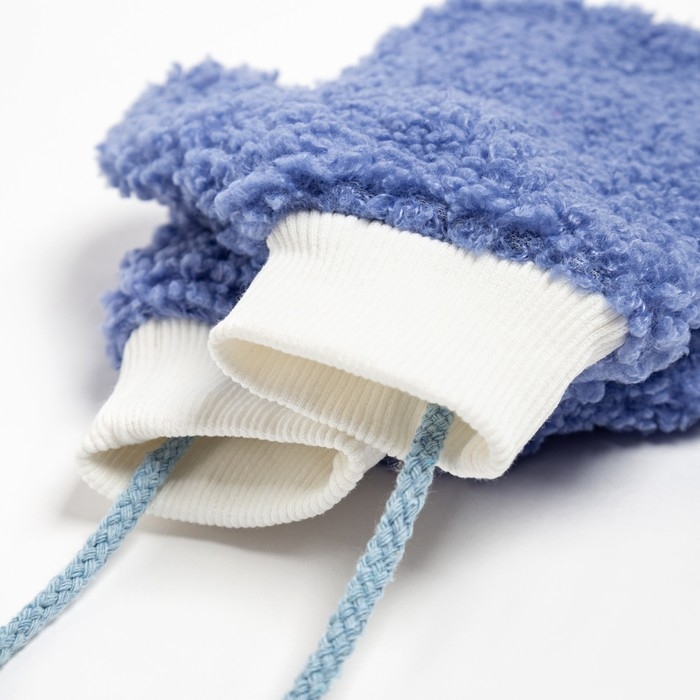 Варежки зимние детские MINAKU, цв.синий, р-р 15-16 (17 см) Варежки зимние детские MINAKU, цв.синий, р-р 15-16 (17 см)