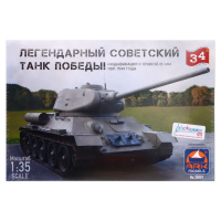 Сборная модель &laquo;Советский средний танк Т-34-85&raquo;, Ark models, 1:35, (35001)
