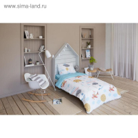 Постельное белье "Этель" 1.5 сп Авиатор 143х215 см, 150х214 см, 50х70 см -1 шт,100% хлопок, бязь Постельное белье "Этель" 1.5 сп Авиатор 143х215 см, 150х214 см, 50х70 см -1 шт,100% хлопок, бязь