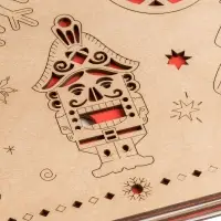 Новогодняя книга &laquo;Щелкунчик&raquo; с подвесками