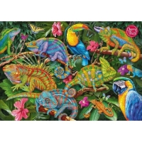 Пазл &laquo;Удивительные хамелеоны&raquo;, 2000 элементов