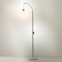 Торшер без абажура "Медиум" Е27 40Вт белый 32х26х151см Торшер без абажура "Медиум" Е27 40Вт белый 32х26х151см