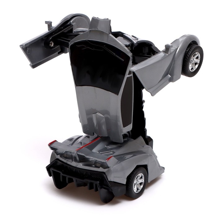 Робот инерционный &laquo;Спорткар&raquo;, трансформируется при столкновении, цвета МИКС