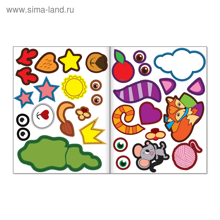 Наклейки развивающие набор «Наклей-ка», 7 шт. по 12 стр. Наклейки развивающие набор «Наклей-ка», 7 шт. по 12 стр.
