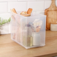 Контейнер для хранения без крышки ROLLY, 10,6 л, 16,8&times;30,5&times;24,2 см, прозрачный