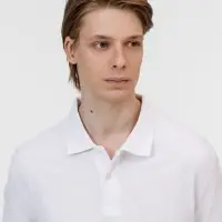 Рубашка поло унисекс Pacific, белая, размер M