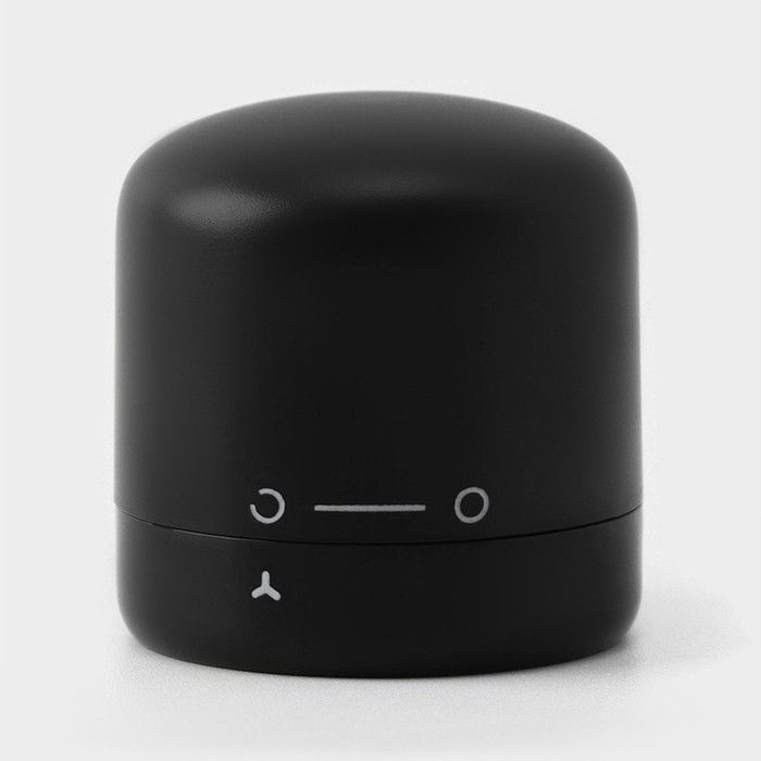 Пробка вакуумная для вина &laquo;Блеки&raquo;, 5&times;5&times;6 см, цвет чёрный