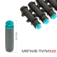 Пулемёт &laquo;Миниган&raquo;, стреляет мягкими пулями