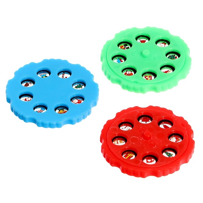 Проектор-столик &laquo;С Новым годом&raquo;, свет, цвет красный