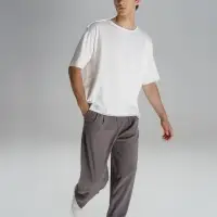 Футболка оверсайз унисекс Vozduh, молочно-белая, размер XL/XXL Футболка оверсайз унисекс Vozduh, молочно-белая, размер XL/XXL