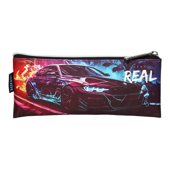Пенал мягкий, 1 отделение, 90 х 215 х 10 мм, плоский, deVENTE, Stay Real, искусственная кожа 7024418