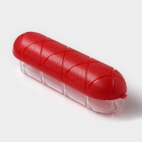 Контейнер для колбасы RICCO, 25,8&times;7&times;7 см, цвет красный