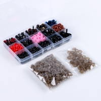 Набор глазок и носиков для игрушек винтовые, набор 304 шт. Набор глазок и носиков для игрушек винтовые, набор 304 шт.