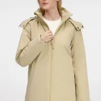 Куртка-парка унисекс Sfera, бежевая, размер M