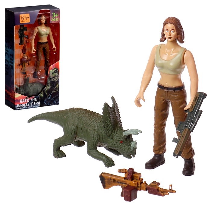 Набор фигурок Набор фигурок "Юрский парк", 4 предмета, МИКС