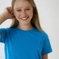 Футболка детская T-Bolka Kids, бирюзовая, 12 лет