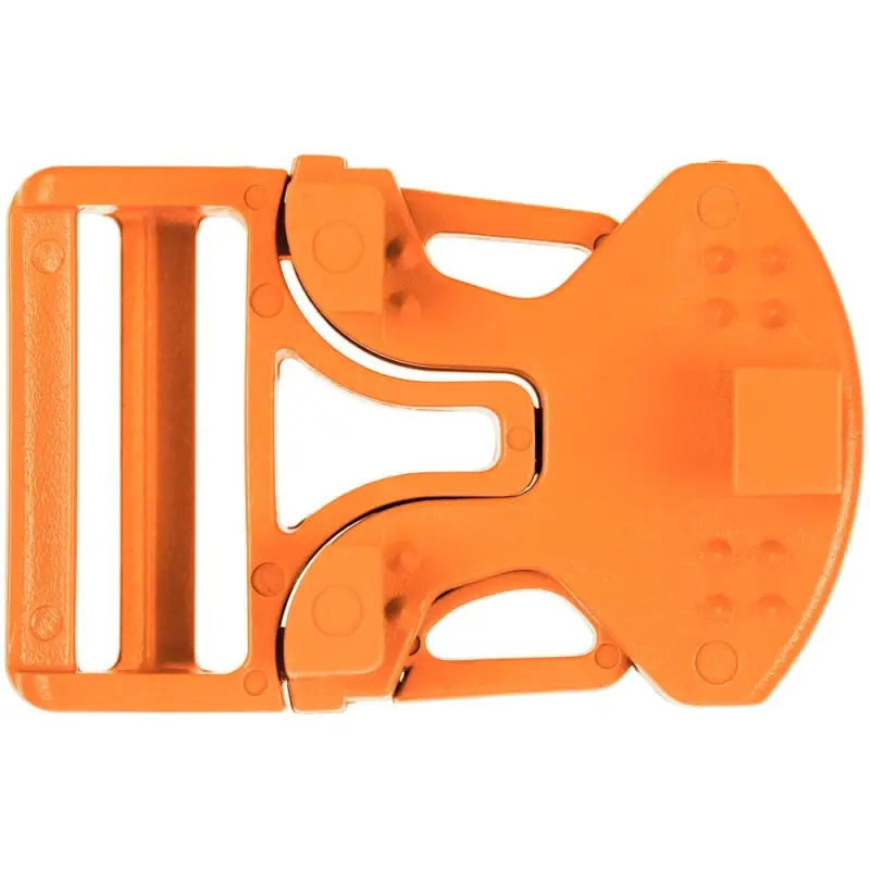 Застежка-пряжка односторонняя Triden, оранжевый неон