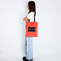 Сумка шопер «ШУМ» 35 х 0,5 х 40, отд без молнии, без подклада, красная Сумка шопер «ШУМ» 35 х 0,5 х 40, отд без молнии, без подклада, красная