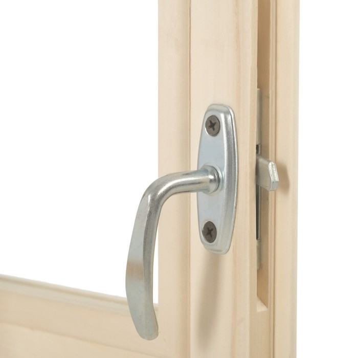 Окно, 50&times;50см, двойное стекло ЛИПА, наружное открывание