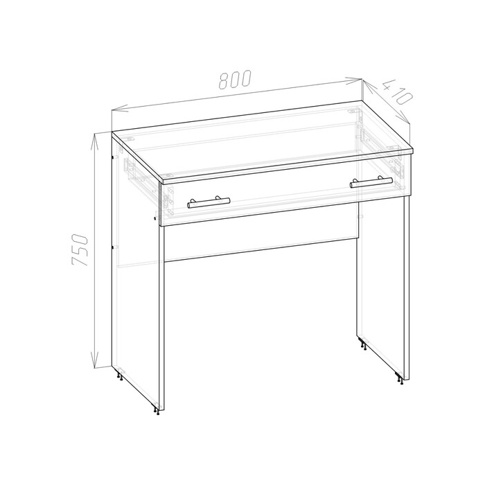 Спальный гарнитур Бася (Комплект 7 предметов), Белый