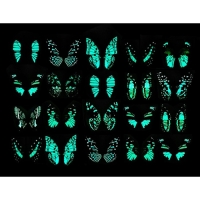 Штекер светящийся "Бабочка Вайси" 6,5х25см, набор 12шт, МИКС Штекер светящийся "Бабочка Вайси" 6,5х25см, набор 12шт, МИКС