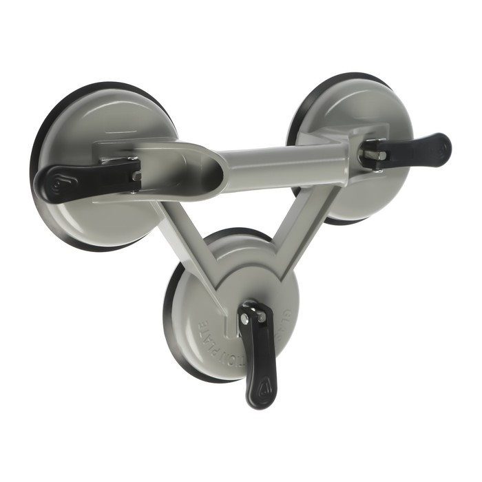 Стеклодомкрат тройной ТУНДРА, алюминиевый, 125 мм, до 100 кг Стеклодомкрат тройной ТУНДРА, алюминиевый, 125 мм, до 100 кг