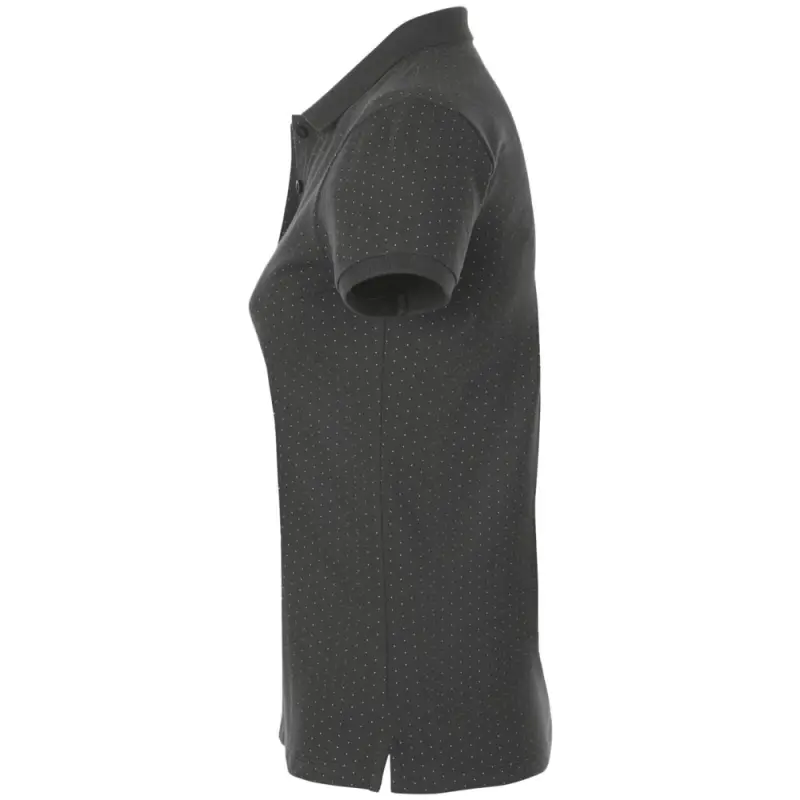 Рубашка поло женская Brandy Women темно-серый с белым, размер XS Рубашка поло женская Brandy Women темно-серый с белым, размер XS