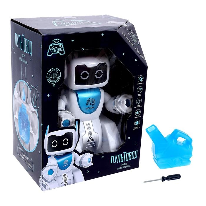 Робот интерактивный, радиоуправляемый «Вольт», световые и звуковые эффекты, работает от батареек Робот интерактивный, радиоуправляемый «Вольт», световые и звуковые эффекты, работает от батареек