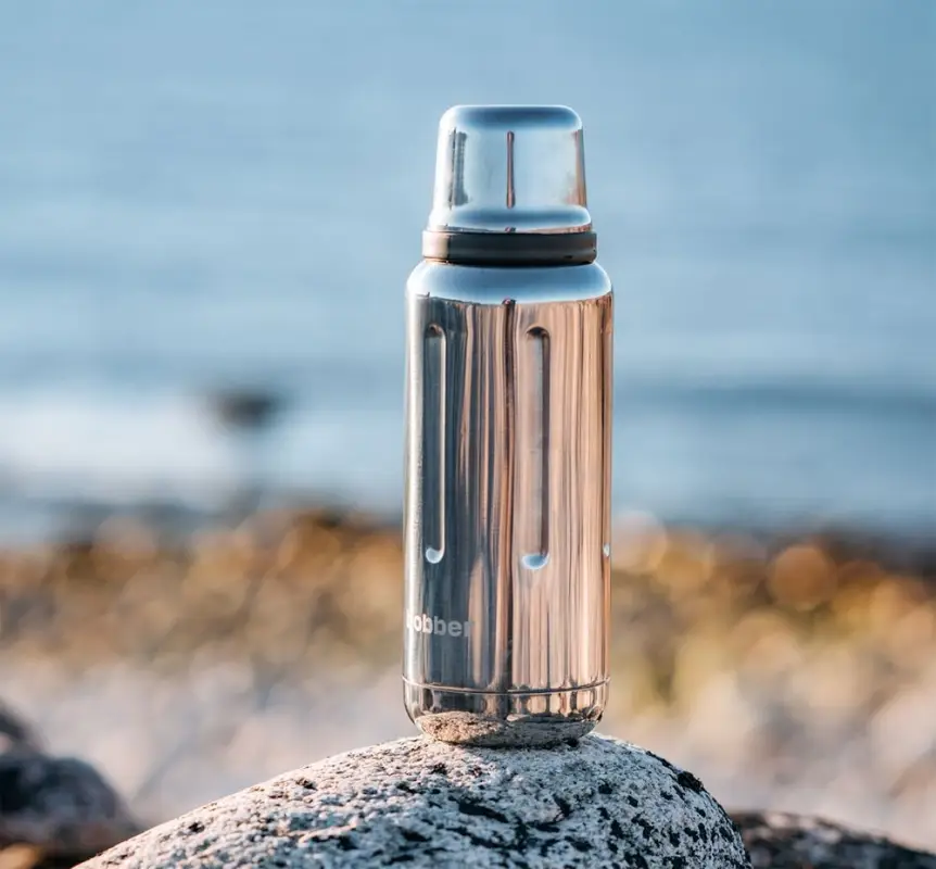 Термос Flask 1000, вакуумный, стальной зеркальный Термос Flask 1000, вакуумный, стальной зеркальный