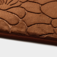 Коврики для ванной и туалета Доляна «Галька, ракушки», 2 шт: 40×50 см, 50×80 см Коврики для ванной и туалета Доляна «Галька, ракушки», 2 шт: 40×50 см, 50×80 см