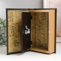 Сейф-книга дерево кожзам "Филин. Мудрость" 21х13х5 см Сейф-книга дерево кожзам "Филин. Мудрость" 21х13х5 см