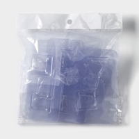 Крючки держатели двойные самоклеящиеся, набор 10 пар, 5,7×5,7×1см, цвет прозрачный Крючки держатели двойные самоклеящиеся, набор 10 пар, 5,7×5,7×1см, цвет прозрачный