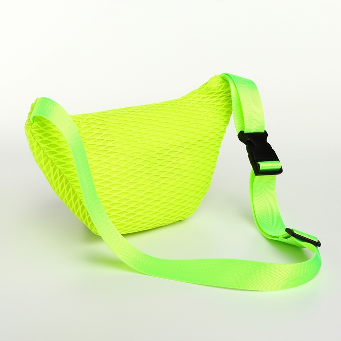 Поясная сумка на молнии, цвет салатовый Поясная сумка на молнии, цвет салатовый