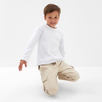 Лонгслив детский KAFTAN, р. 30 (98-104 см), белый