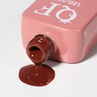 Гель лак для ногтей «SIMPLE», 3-х фазный, 10 мл, LED/UV, цвет коричневый (124) Гель лак для ногтей «SIMPLE», 3-х фазный, 10 мл, LED/UV, цвет коричневый (124)