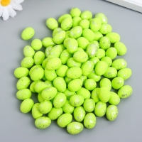 Декор пасхальный "Яйцо - серебристая крапинка" набор 100 шт зелёный 1,5х1,8 см, 8х8х8 см Декор пасхальный "Яйцо - серебристая крапинка" набор 100 шт зелёный 1,5х1,8 см, 8х8х8 см