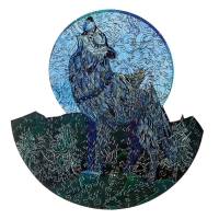 Пазлы деревянные фигурные &laquo;&lrm;Вожак стаи&raquo;&lrm;, 163 элемента