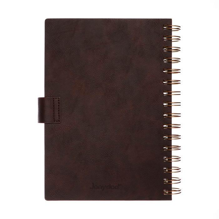 Органайзер на гребне, А5, 80л, клетка, обл.кожзам, с хлястиком, коричневый Органайзер на гребне, А5, 80л, клетка, обл.кожзам, с хлястиком, коричневый