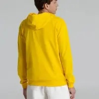 Толстовка на молнии с капюшоном Unit Siverga желтая, размер 3XL