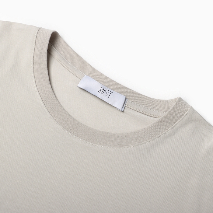 Лонгслив мужской MIST Men's casual размер 46, серо-бежевый