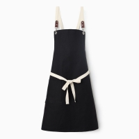 Фартук Этель Minimalist design 60х70 см, dark,лён 45%, хлопок 55% 395 г/м2 Фартук Этель Minimalist design 60х70 см, dark,лён 45%, хлопок 55% 395 г/м2