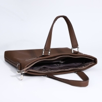 Сумка деловая TEXTURA, большой размер, цвет коричневый Сумка деловая TEXTURA, большой размер, цвет коричневый