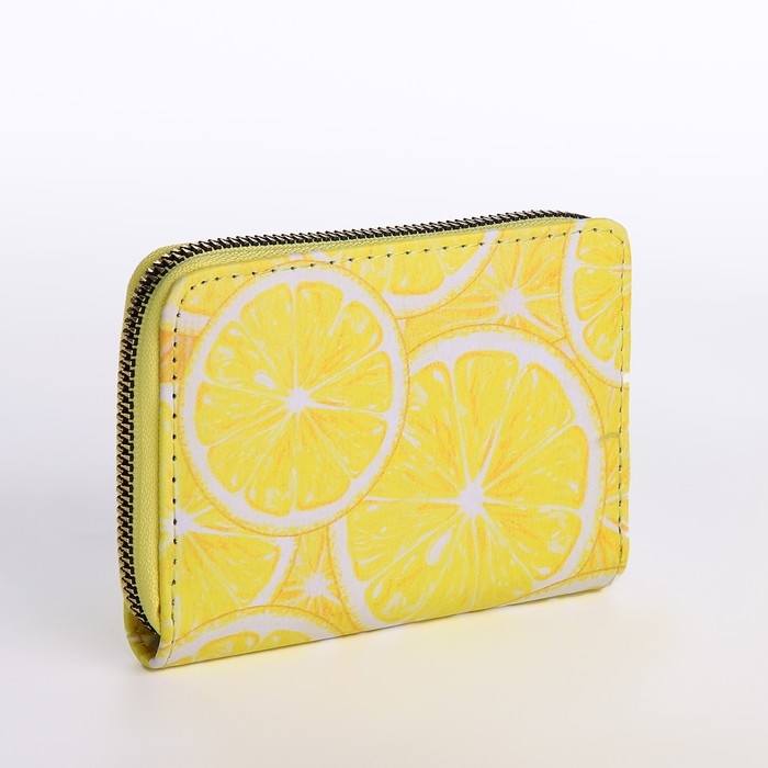 Кошелёк на молнии, цвет жёлтый Кошелёк на молнии, цвет жёлтый
